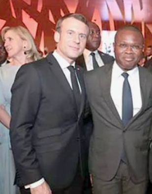 Emmanuel Macron et Romuald Wadagni