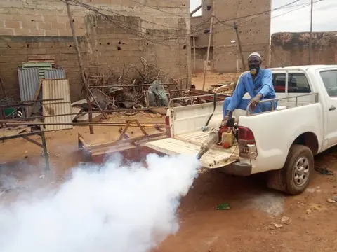 Opération de démoustication au Mali pour lutter contre la dengue
