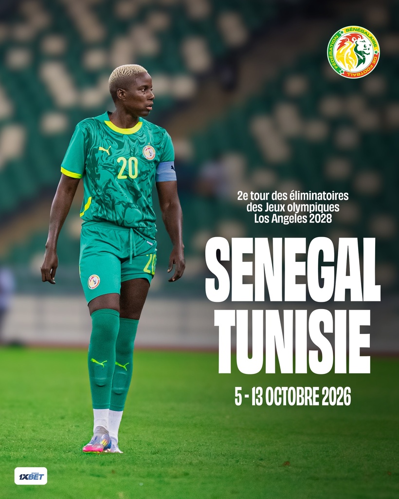 Équipe féminine de football du Sénégal en action