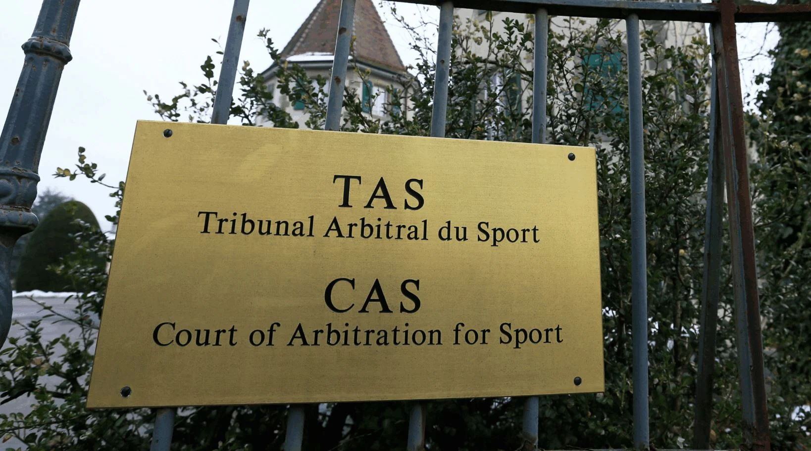 Tribunal arbitral du sport (TAS) à Lausanne