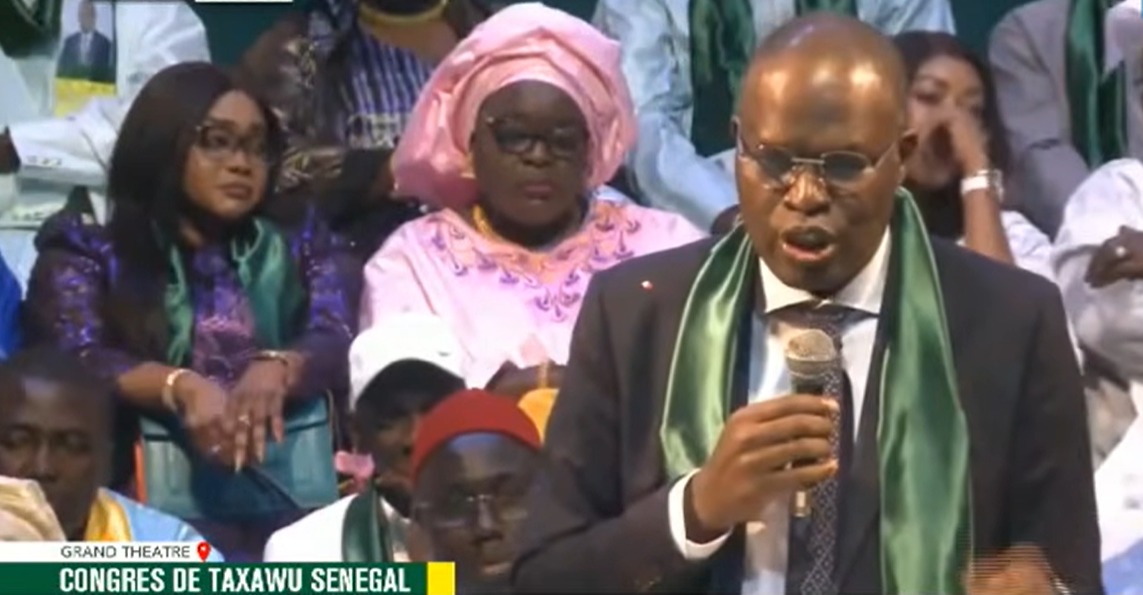 Congrès constitutif de Taxawu Sénégal