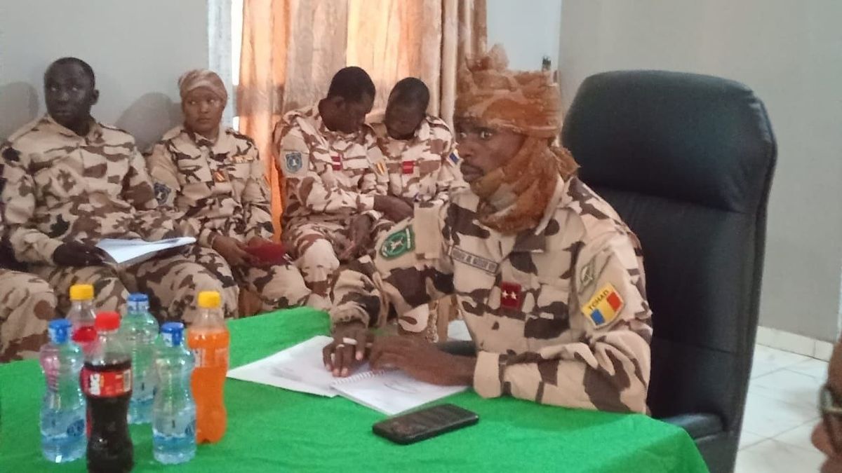 Forces militaires tchadiennes et centrafricaines lors d'une opération conjointe à la frontière