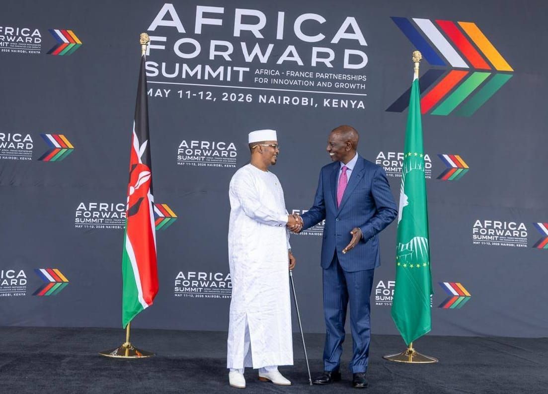 Rencontre diplomatique entre les présidents du Kenya et du Tchad