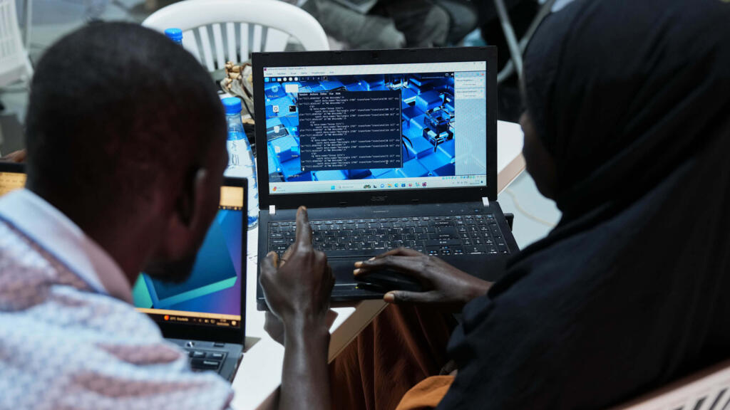 Illustration d'un concours sur le cyberespace à Dakar, au Sénégal