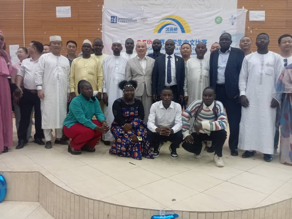 cérémonie finale du concours de langue chinoise au Tchad