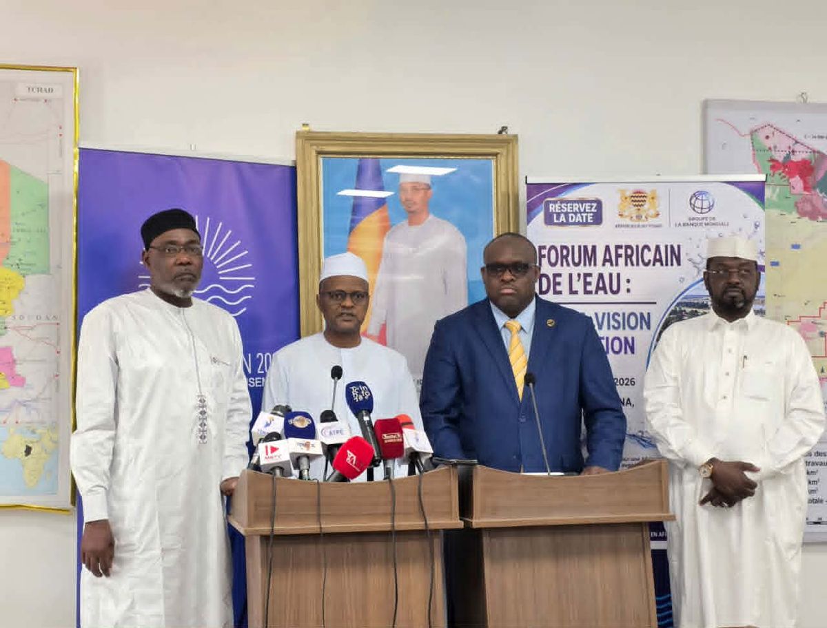 Tchad : le Forum Africain de l’Eau 2026 s’annonce comme un tournant pour l’eau en Afrique