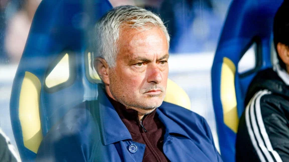 José Mourinho lors d'un match de football