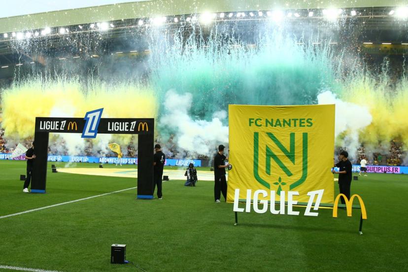 Illustration du stade de la Beaujoire avec un match à huis clos pour Nantes