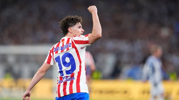 Julian Alvarez en action avec l’Atlético de Madrid