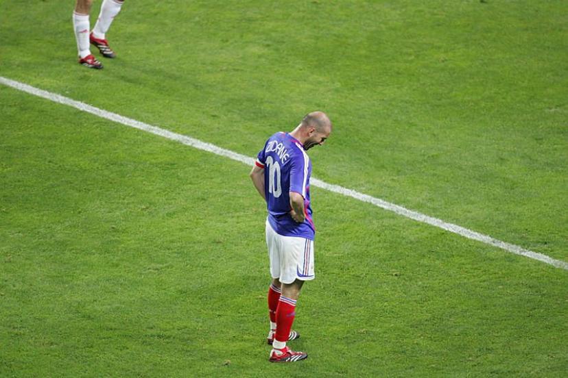Zidane a raté le seul penalty de sa carrière en Bleu contre la Chine en 2006.