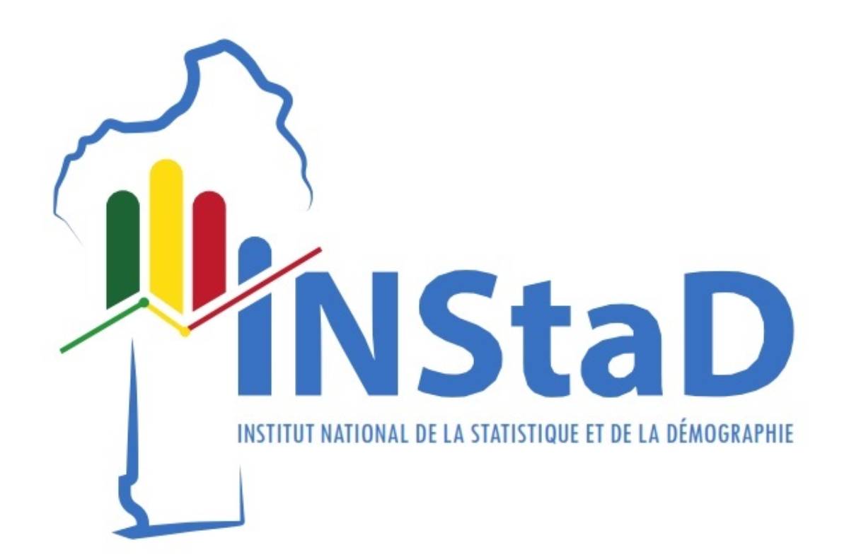 Logo de l'INStaD, Institut national de la statistique et de la démographie