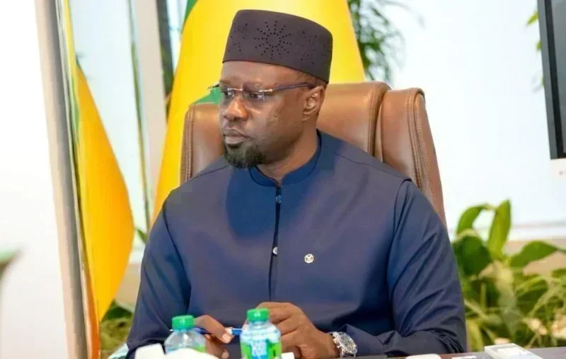 Ousmane Sonko et Bassirou Diomaye Faye lors des 48 heures de Pastef à Touba