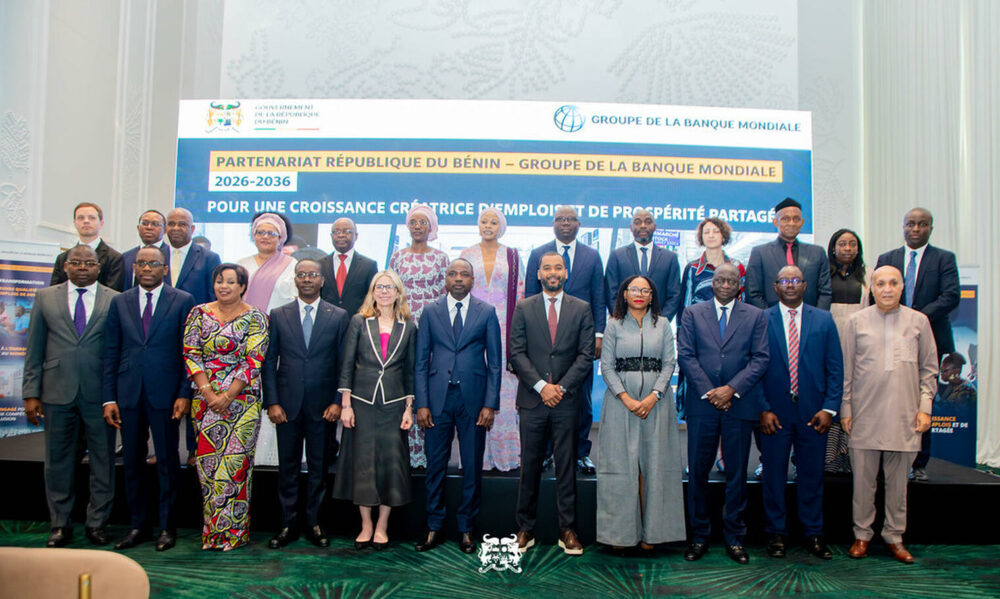Signature d'un partenariat entre le Bénin et la Banque mondiale pour l'emploi et le capital humain