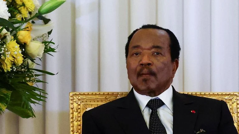 Portrait officiel de Paul Biya, président du Cameroun