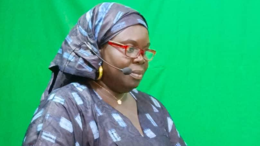 Mariama Sonko, fondatrice du mouvement panafricain 'Nous sommes la solution', s'exprime lors d'un événement au Togo en juillet 2026. Son engagement : l'autonomie des femmes par l'agriculture et l'agroécologie.