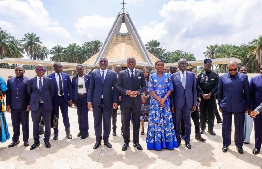 Le président Oligui Nguema en visite officielle à Yamoussoukro