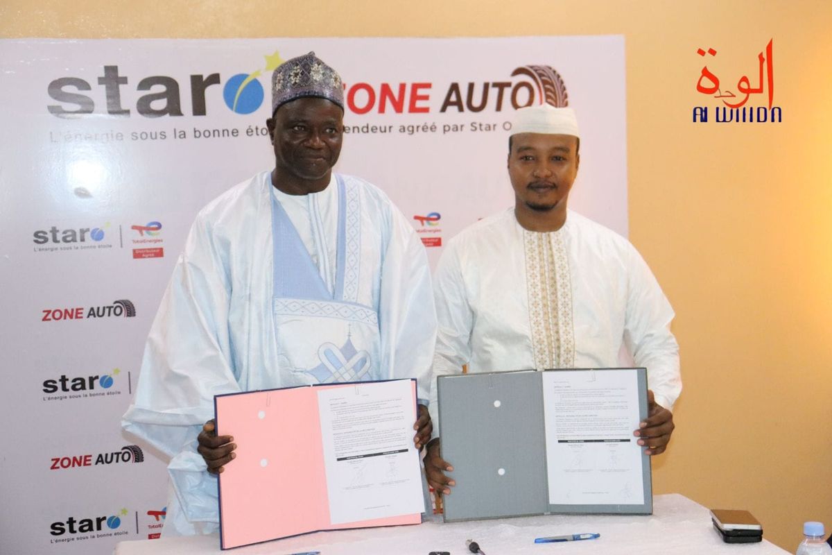Partenariat Star Oil Tchad et Zone Auto pour une distribution de lubrifiants de qualité
