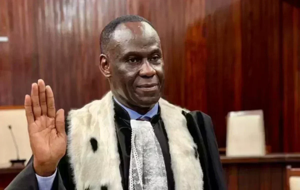Ousmane Diagne nouvellement installé à la présidence du Conseil constitutionnel du Sénégal