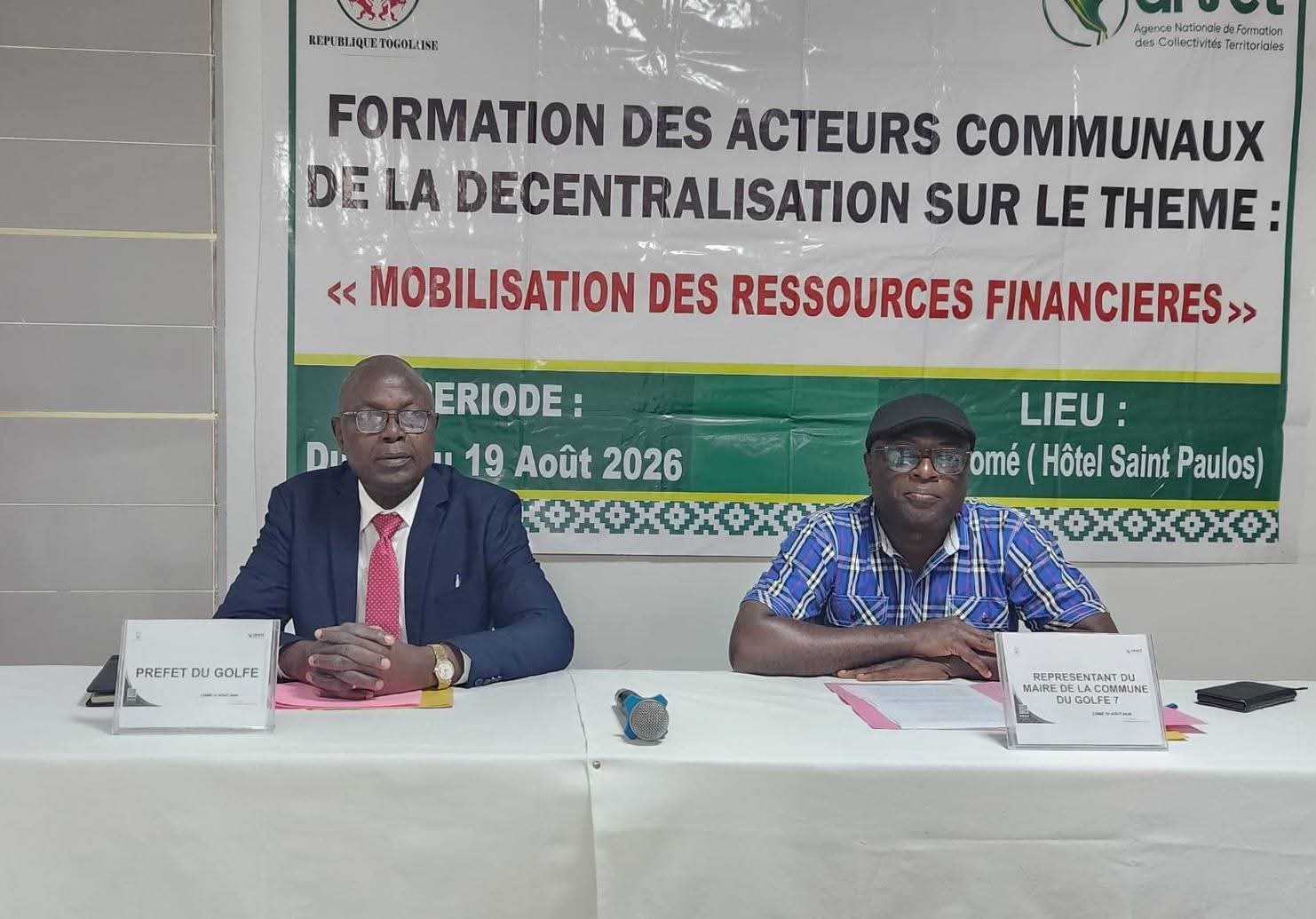 Participants à la formation sur la gestion financière
